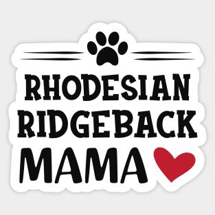 Rhodesian Ridgeback Mama Sticker